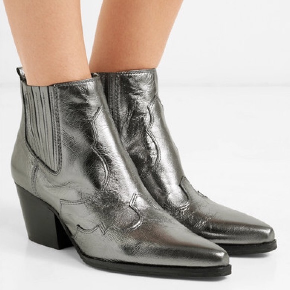 Sam Edelman Winona Booties Gunmetal 